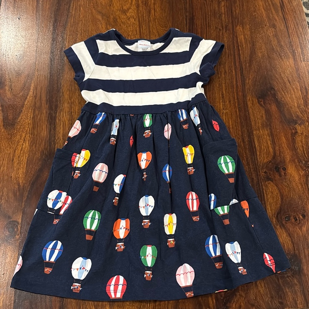 Hanna Andersson Size 5 SS Hot Air Balloon Dress